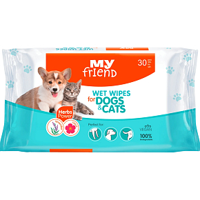 My Friend Feuchttücher für Hunde und Katzen 30 Stück