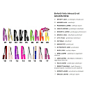 Golden Rose City Style Mega Volumen & Länge verlängernde, verdickende Wimperntusche 9 ml