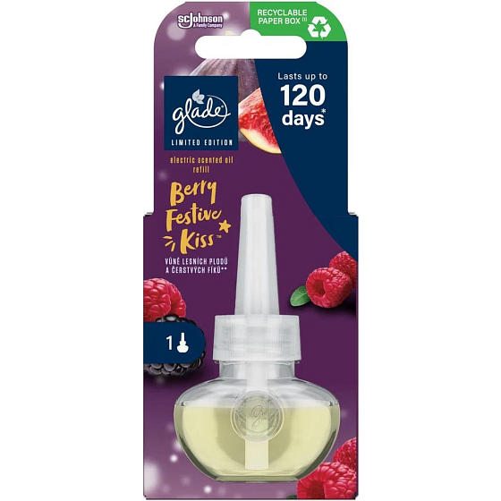 Glade Aromatherapy Nachfüllung Luftauffrischer Electric Berry Festive Kiss, 20 ml