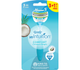 Wilkinson Sword Xtreme3 Damenrasierer Comfort Coconut Delight, 3 Klingen, 4 Stück