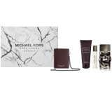 Michael Kors Pour Homme Absolu parfémovaná voda 100 ml + sprchový gel 100 ml + cestovní sprej 10 ml + peněženka, dárková sada pro muže
