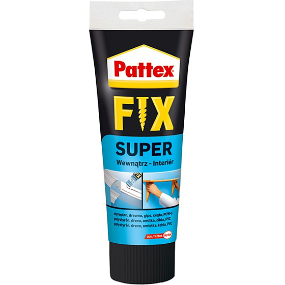 Pattex Fix Super PL50 universelles Montagekleber, weiß, Tube 250 g