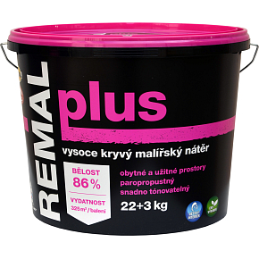 REMAL Plus hochdeckende Wandfarbe, 22+3 kg