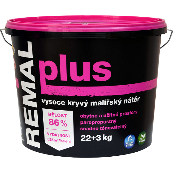 REMAL Plus hochdeckende Wandfarbe, 22+3 kg