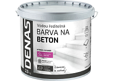 DENAS NA BETON Deckfarbe für Beton, 0110 Grau, 2,5 kg