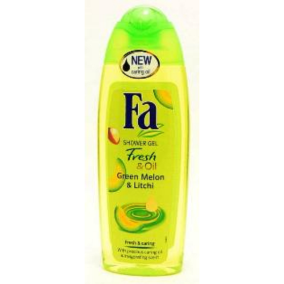 Fa Fresh & Oil Green Melone und Lychee Duschgel 250 ml