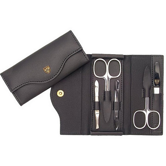Kellermann 3 Schwerter Luxus 5-teilig Echtes Leder Echtes Leder Maniküre L57201FN