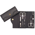 Kellermann 3 Schwerter Luxus 5-teilig Echtes Leder Echtes Leder Maniküre L57201FN