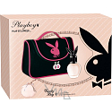 Playboy Play It Schönes Eau de Toilette 50 ml + Toilettentasche, Geschenkset