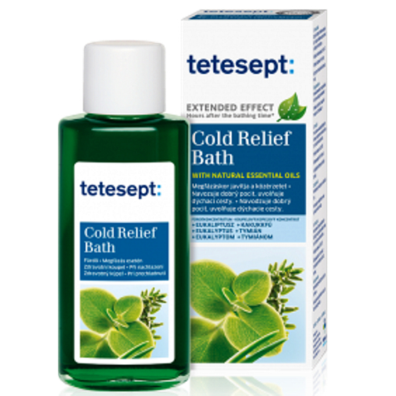 Tetesept Cold Rosemary + Eukalyptus Badeölkonzentrat 125 ml Cold Relief Bath