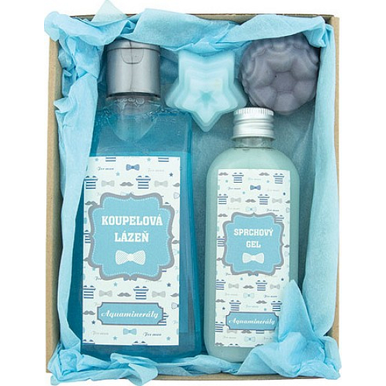 Bohemia Gifts Pro Daddy Badebad 200 ml + Duschgel 100 ml + handgemachte Seife 2 x 30 g, Kosmetikset
