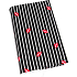 EP Line Universal Buchdeckel Schwarz und weiß mit Küssen 25 x 41 cm