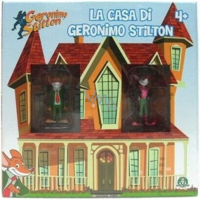 EP Line Geronimo Stilton Haus mit 2 Figuren, empfohlen ab 4 Jahren