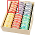 Ditipo Coil Raphia gelb-rot-pink 5 m