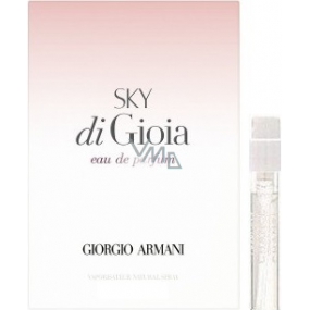 Giorgio Armani Sky Di Gioia parfümiertes Wasser für Frauen 1,2 ml mit Spray, Fläschchen