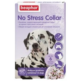 Beaphar No Stress Collar zur Beruhigung, Stressabbau, Angst Hund 65 cm