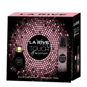 La Rive Touch of Woman parfümiertes Wasser 90 ml + Deodorant Spray 150 ml, Geschenkset