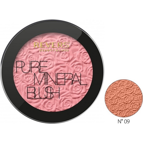 Revers Mineral Pure Blush Rouge 09, 6 g