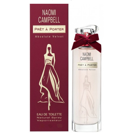 Naomi Campbell Prét und Porter Absolute Velvet Eau de Toilette für Frauen 30 ml