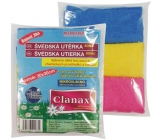 Clanax Sonic schwedisches Mikrofasertuch 30 x 30 cm 180 g / m2 3 Stück