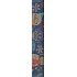 Nekupto Geschenkpapier 70 x 150 cm Weihnachtsblau, Schneemänner 1 Rolle BJ 15