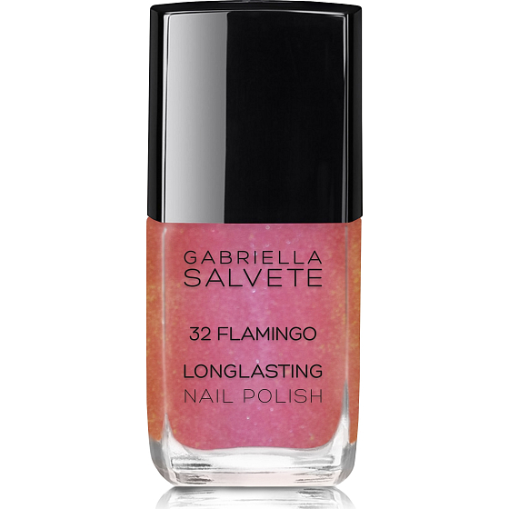 Gabriella Salvete Longlasting Emaille langlebiger Nagellack mit Hochglanz 32 Flamingo 11 ml