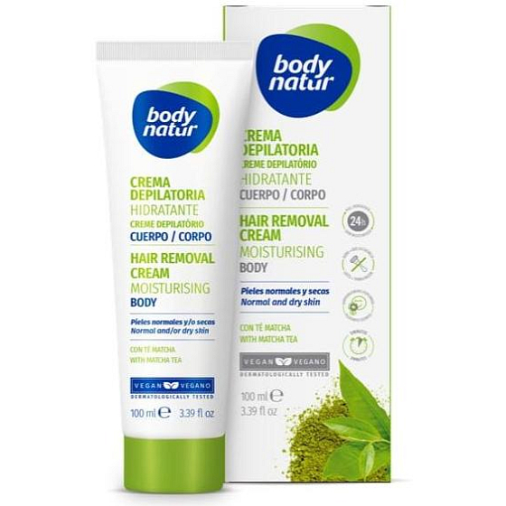 Body Natur Matcha Tee Enthaarungs-Körpercreme 100 ml