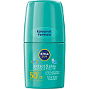 Nivea Sun Kids OF 50+ grüne babyfarbene Sonnencreme in einer 50 ml Kugel