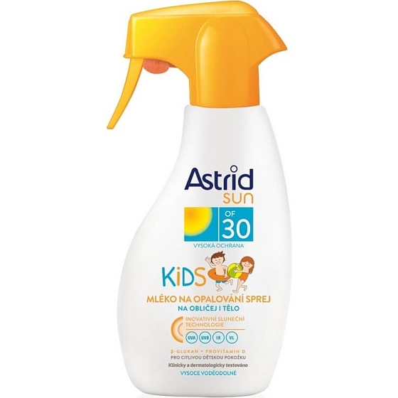 Astrid Sun Kids OF30 Sonnenschutzspray 200 ml