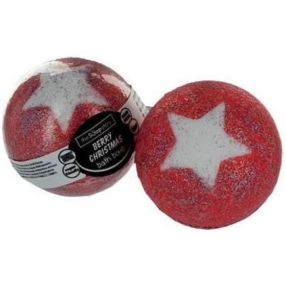 Die Soap Story Berry Weihnachten Weihnachten funkelnde Badebombe 120 g