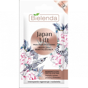 Bielenda Japan Lift revitalisierende Anti-Falten-Gesichtsmaske 8 g