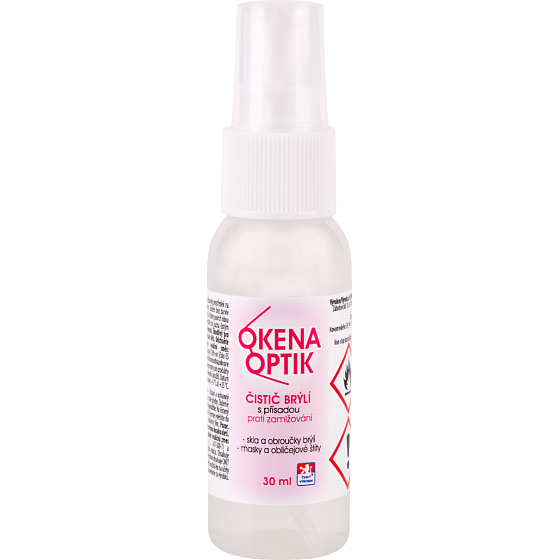 Hlubna Okena Optik Brillenreiniger gegen Beschlagen, 30 ml