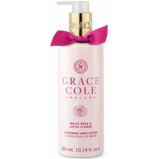 Grace Cole White Rose & Lotus Flower Schonender Handmilchspender 300 ml