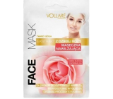 Vollaré Cosmetics Feuchtigkeitsmaske mit Wildrosenextrakt für Gesicht und Hals 2 x 5 ml