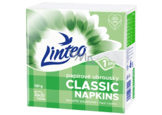 Linteo Classic weiße Papierservietten 1 Lage 33 x 33 cm 100 Stück