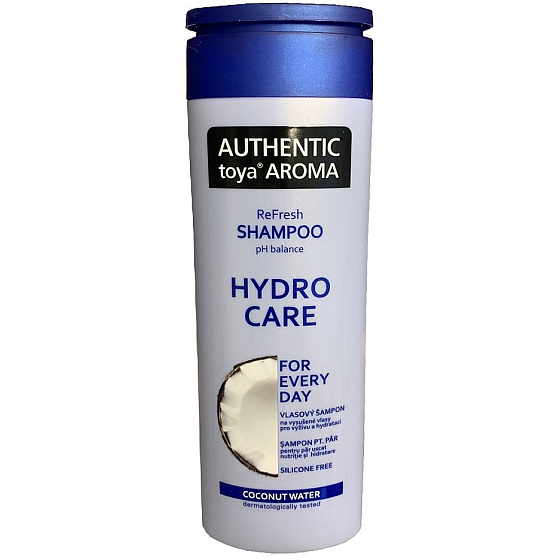 Authentic Toya Aroma Hydro Care Kokosnuss Shampoo für trockenes und dehydriertes Haar 400 ml