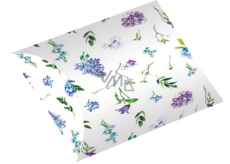 Faltbare Geschenkbox Blumen 11 x 16 cm
