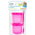 First Step Travel food set pink 2 Schalen + Löffel