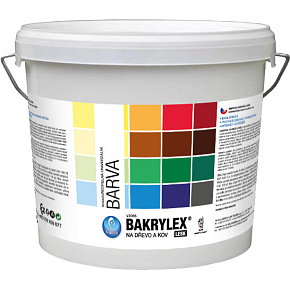 Bakrylex Universal Glanz V2066 Farbe für Holz und Metall, 1000 weiß, 5 kg Bakrylex Universal Glanz V2066 Farbe für Holz und Metall, 1000 weiß, 5 kg