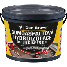 Den Braven DenBit Disper DN gumoasfaltová hydroizolace, 10 kg