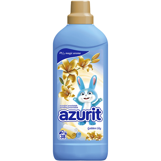 Azurit Weichspüler Golden Lily, 38 Wäschen, 836 ml