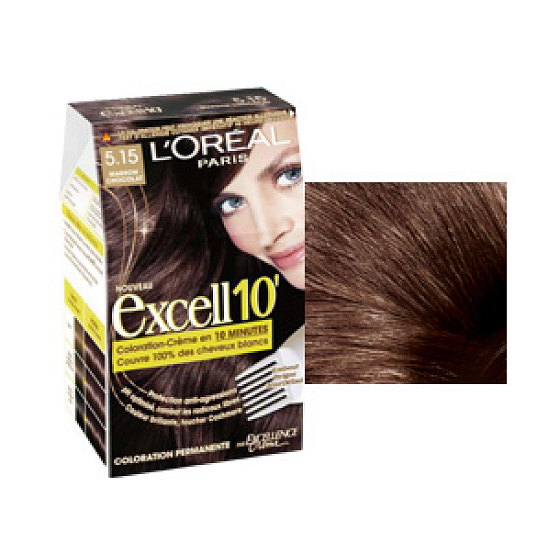 Loreal Excell 10 Haarfarbe 5.15 Ice Maroon