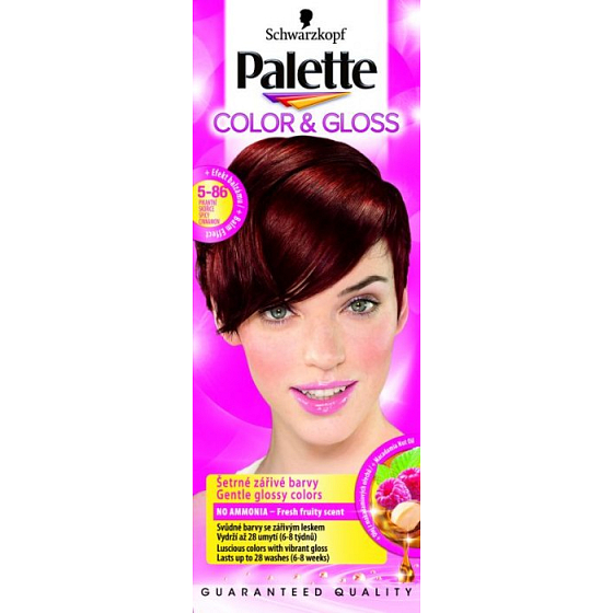 Schwarzkopf Palette Farbe & Glanz Haarfarbe 5 - 86 Würziger Zimt