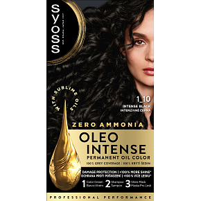 Syoss Oleo Intense Haarfarbe mit Öl 1-10 Intensiv Schwarz
