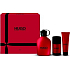 Hugo Boss Hugo Red Manu de Toilette 150 ml + Deo-Stick 75 ml + Duschgel 50 ml, Geschenkset