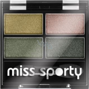 Miss Sports Studio Farbe Quattro Lidschatten 412 Army Style Smoky 3,2 g