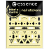 Essence Nail Art Nagelaufkleber 18 Trib O Metric 1 Blatt
