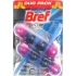 Bref Blue Aktiv Fresh Flowers WC-Block für hygienische Sauberkeit und Frische Ihrer Toilette, färbt das Wasser in einem blauen Farbton 2 x 50 g