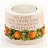Albi Romantic Garden Candle - Freundschaft in der Welt ist nicht mehr Geschenk als eine echte 6 x 5 cm große Freundschaft