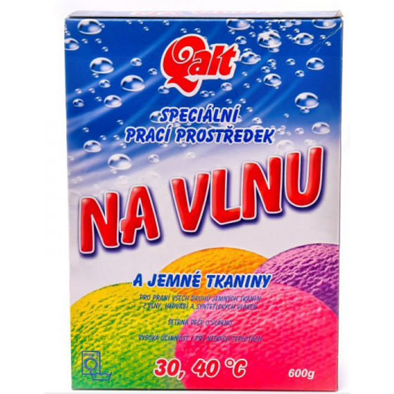 Qalt für Wolle und feine Stoffe spezielles Waschmittel 600 g